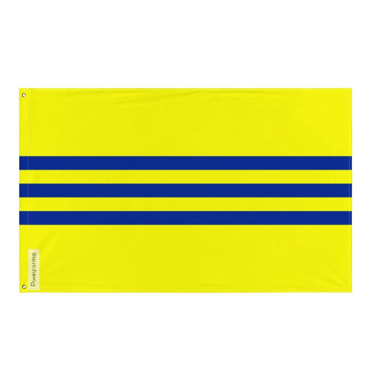 Drapeau cochinchine polyester résistant avec œillets à gauche