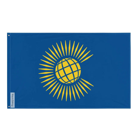 Drapeau commonwealth polyester résistant avec œillets gauche