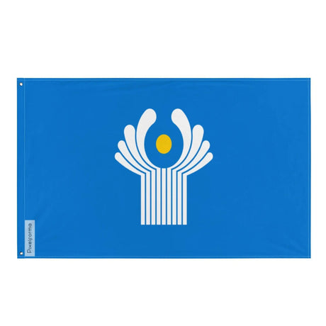 Drapeau communauté états indépendants polyester résistant