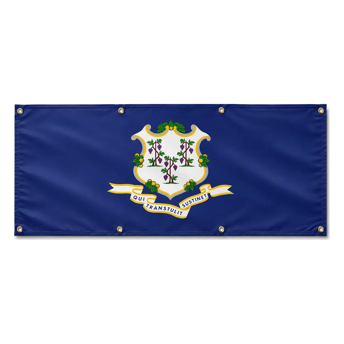 Drapeau connecticut polyester résistant aux intempéries