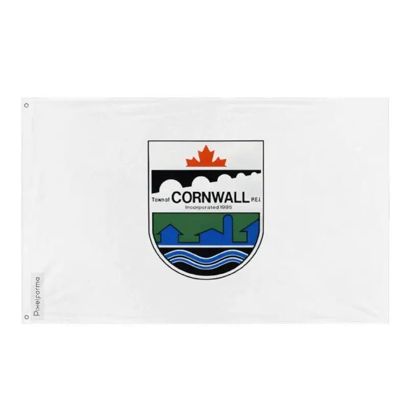 Drapeau cornwall polyester résistant œillets à gauche
