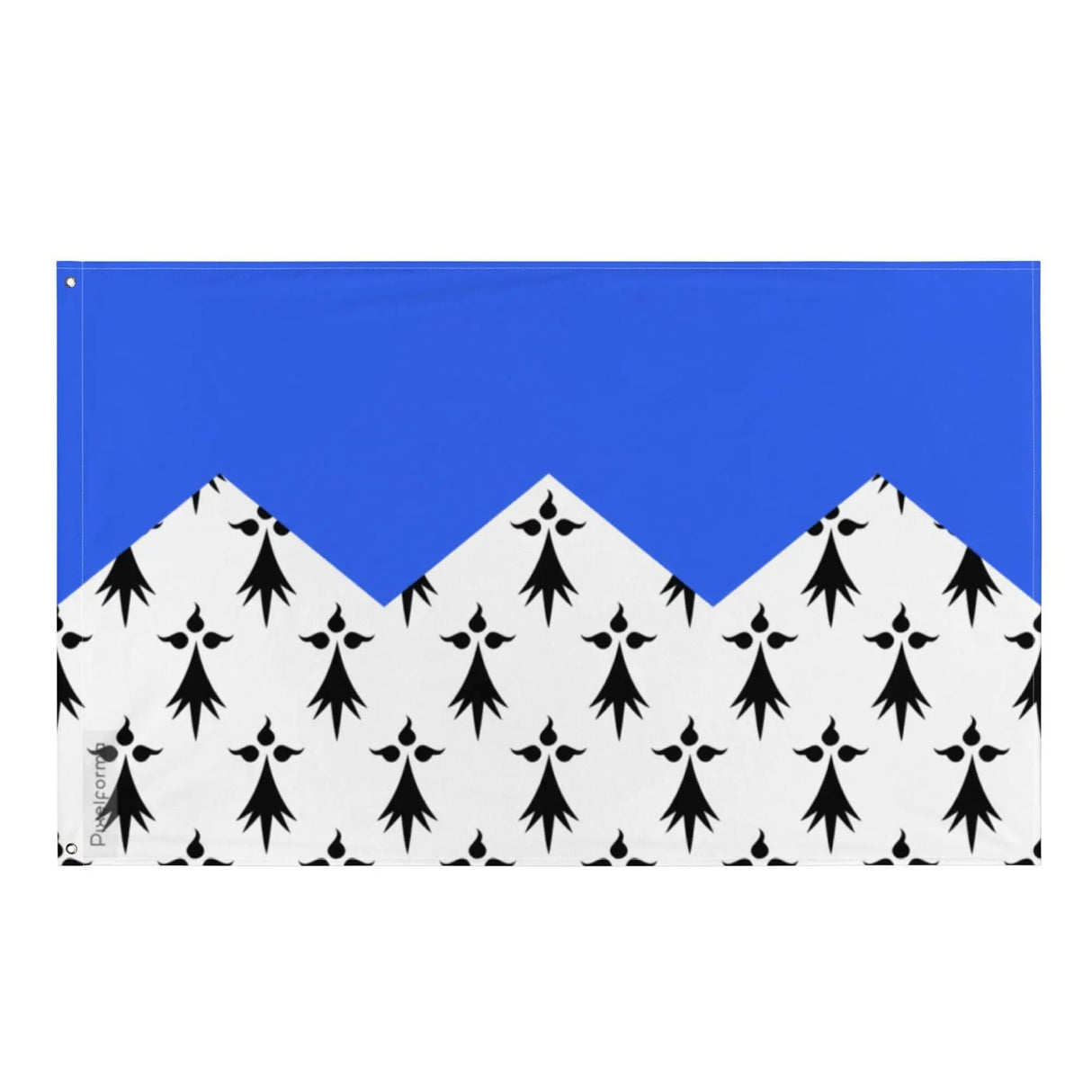 Drapeau côtes-d’armor polyester résistant double ourlet