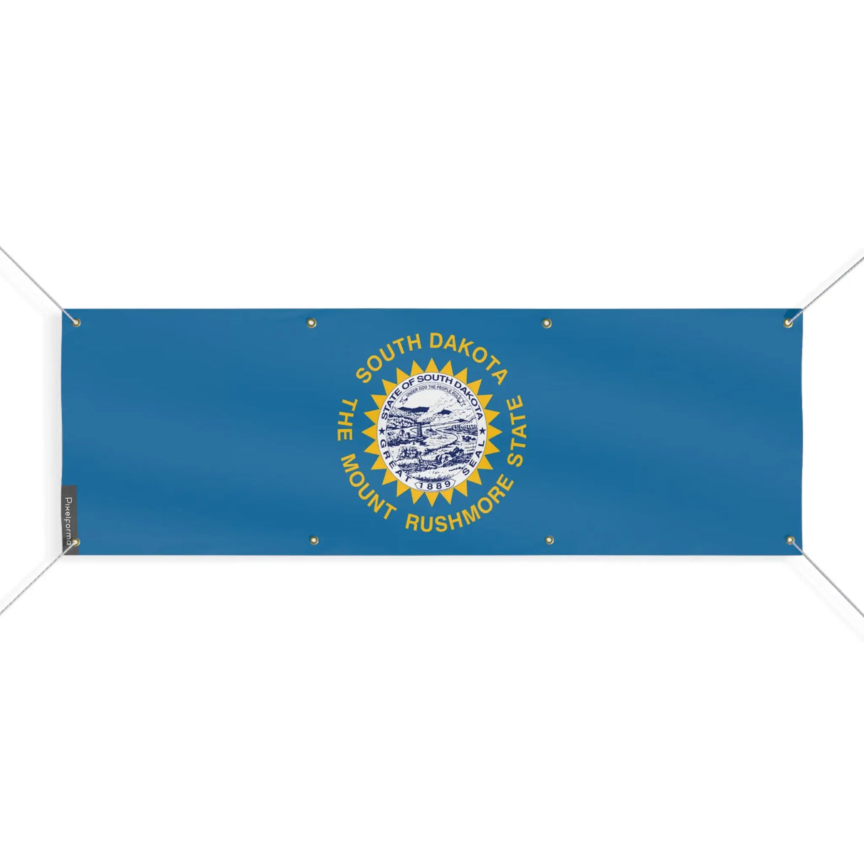 Drapeau dakota du sud polyester résistant aux intempéries
