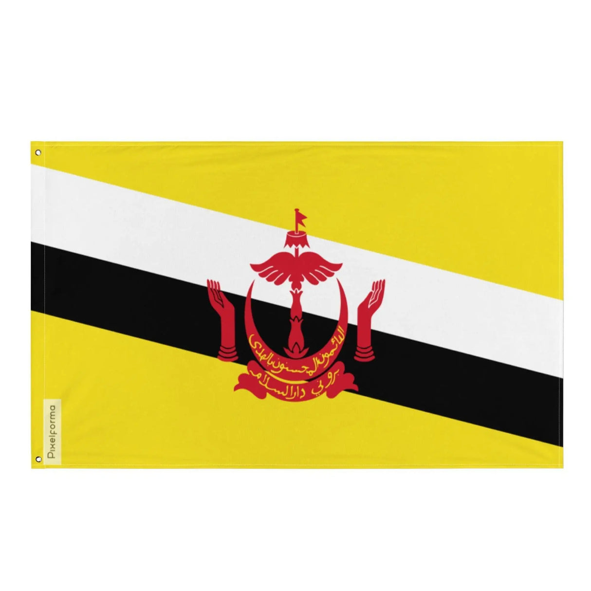 Drapeau de brunei polyester résistant plusieurs modèles