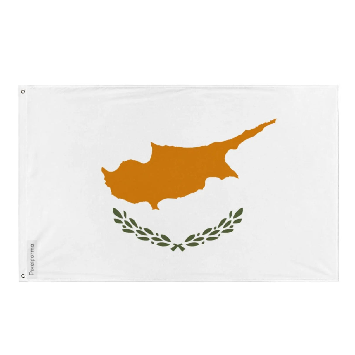 Drapeau de chypre polyester résistant plusieurs modèles