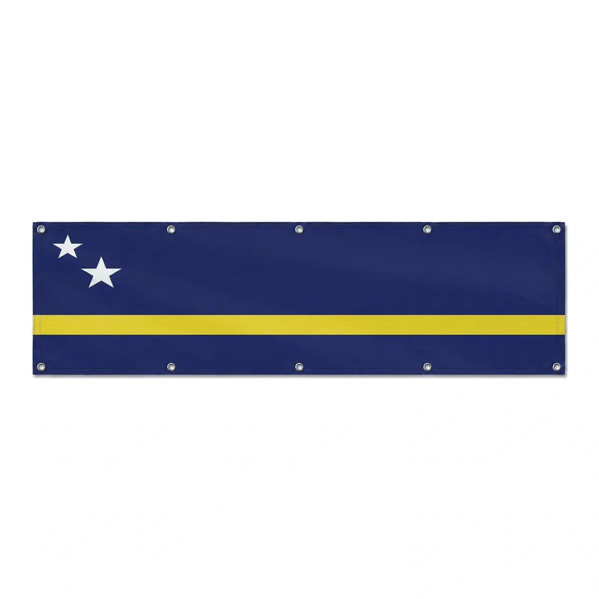 Drapeau de Curaçao grand format XL en polyester avec dix œillets