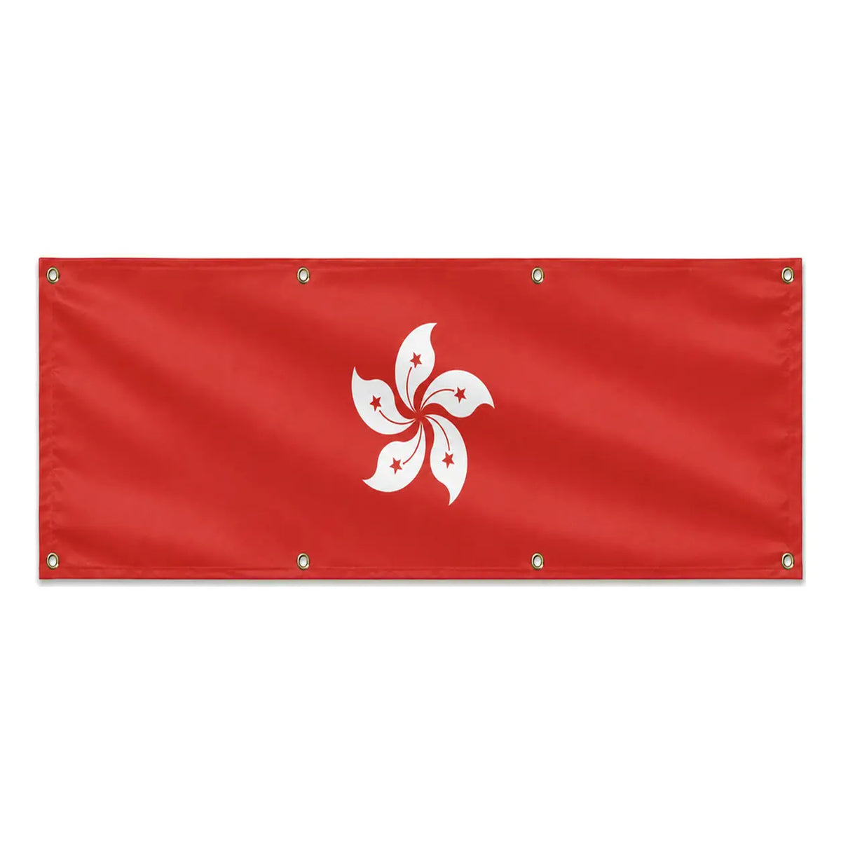 Drapeau hong kong polyester résistant aux intempéries