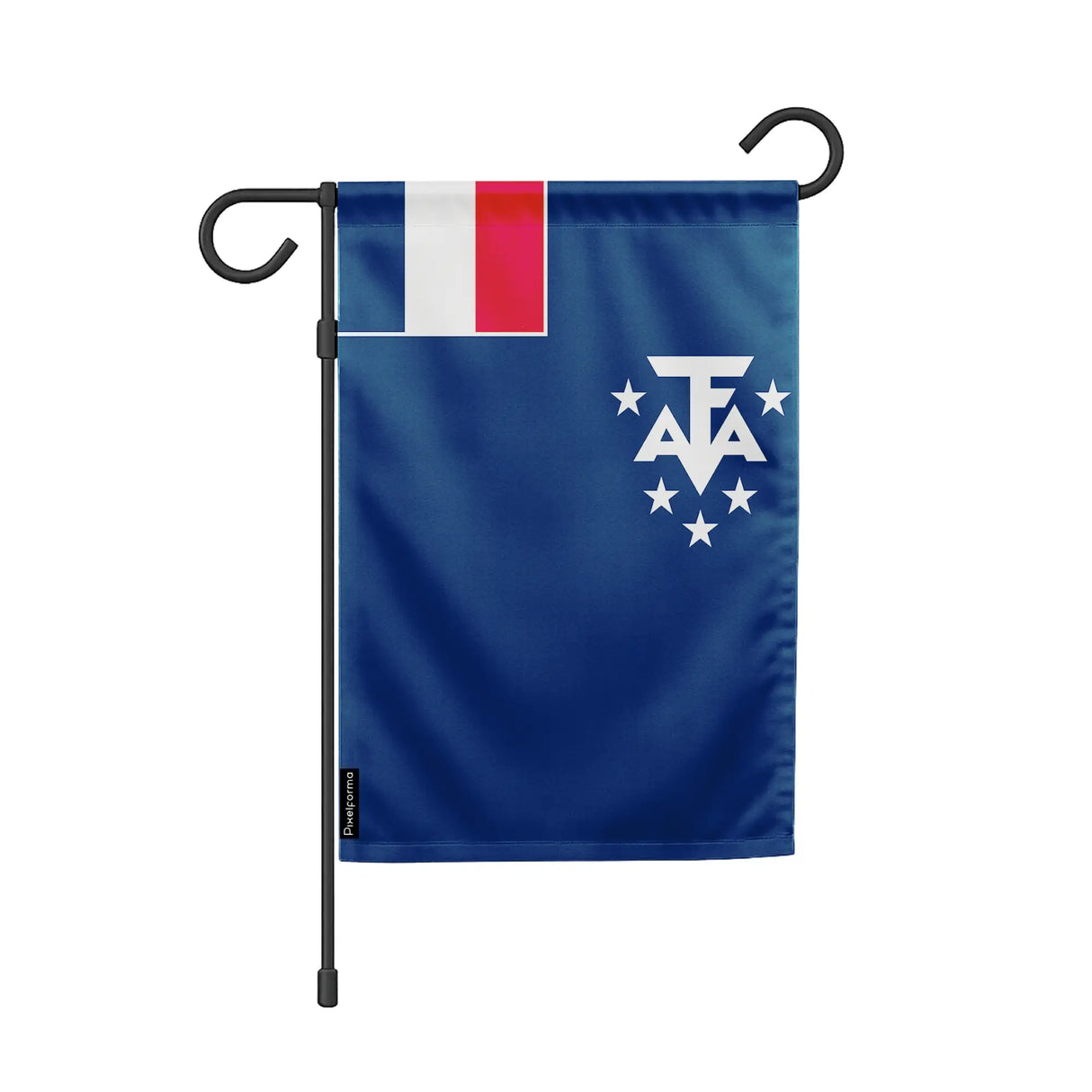 Drapeau de jardin antarctique polyester excellente durabilité