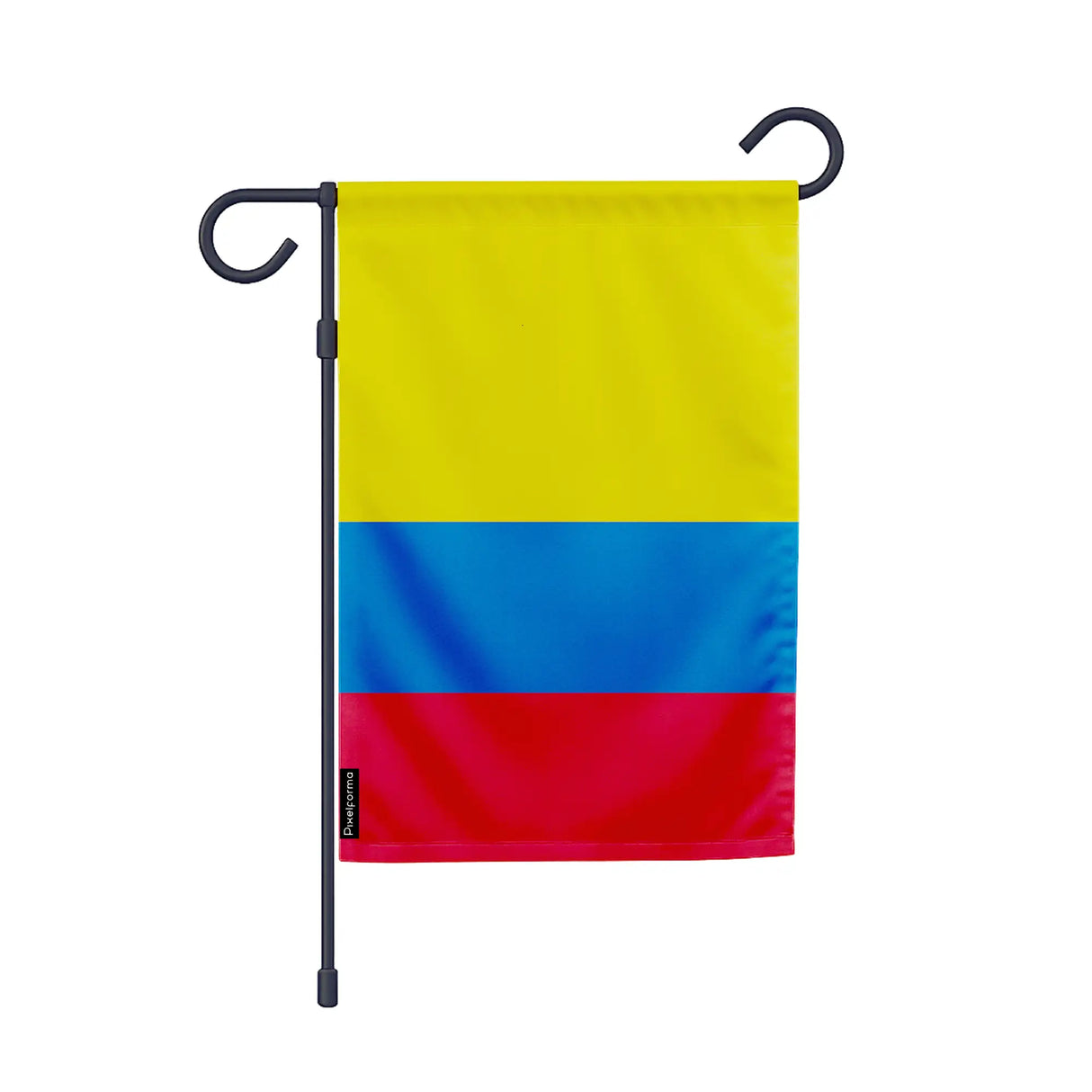 Drapeau de jardin colombie polyester couleurs vibrantes