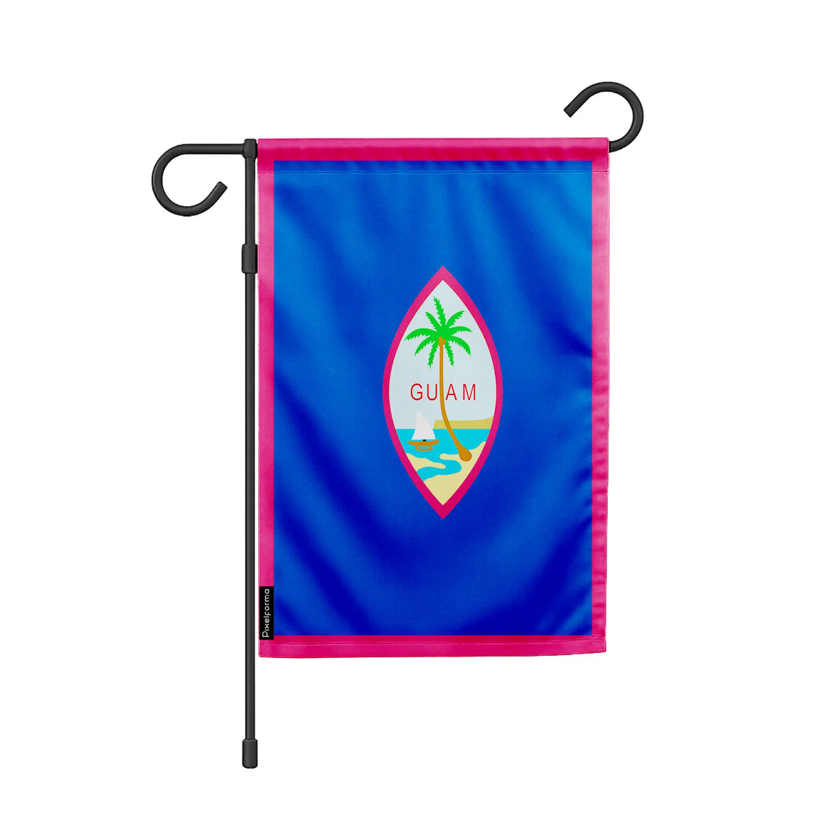 Drapeau de jardin guam en polyester excellente durabilité