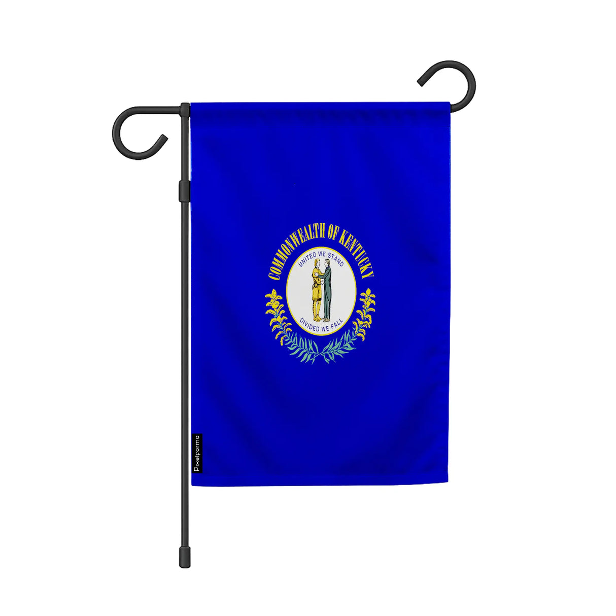 Drapeau de jardin kentucky polyester résistant horizontal