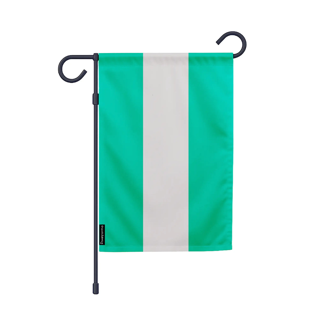 Drapeau de jardin nigeria polyester résistant couleurs vives