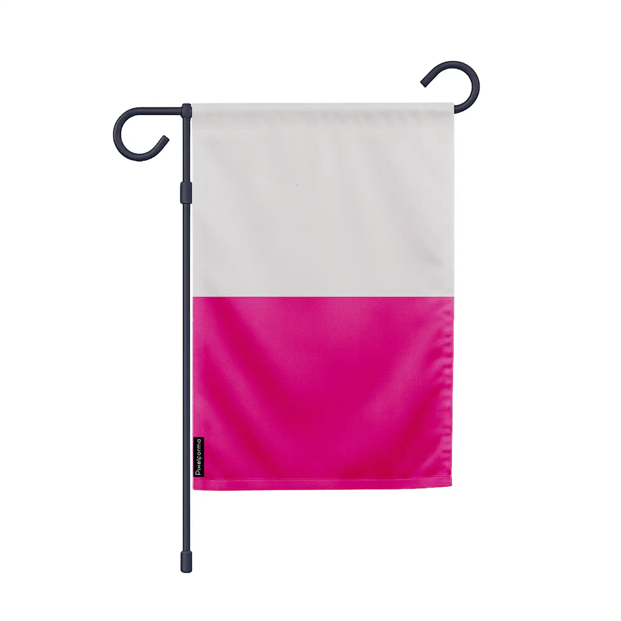 Drapeau de jardin pologne polyester couleurs vibrantes