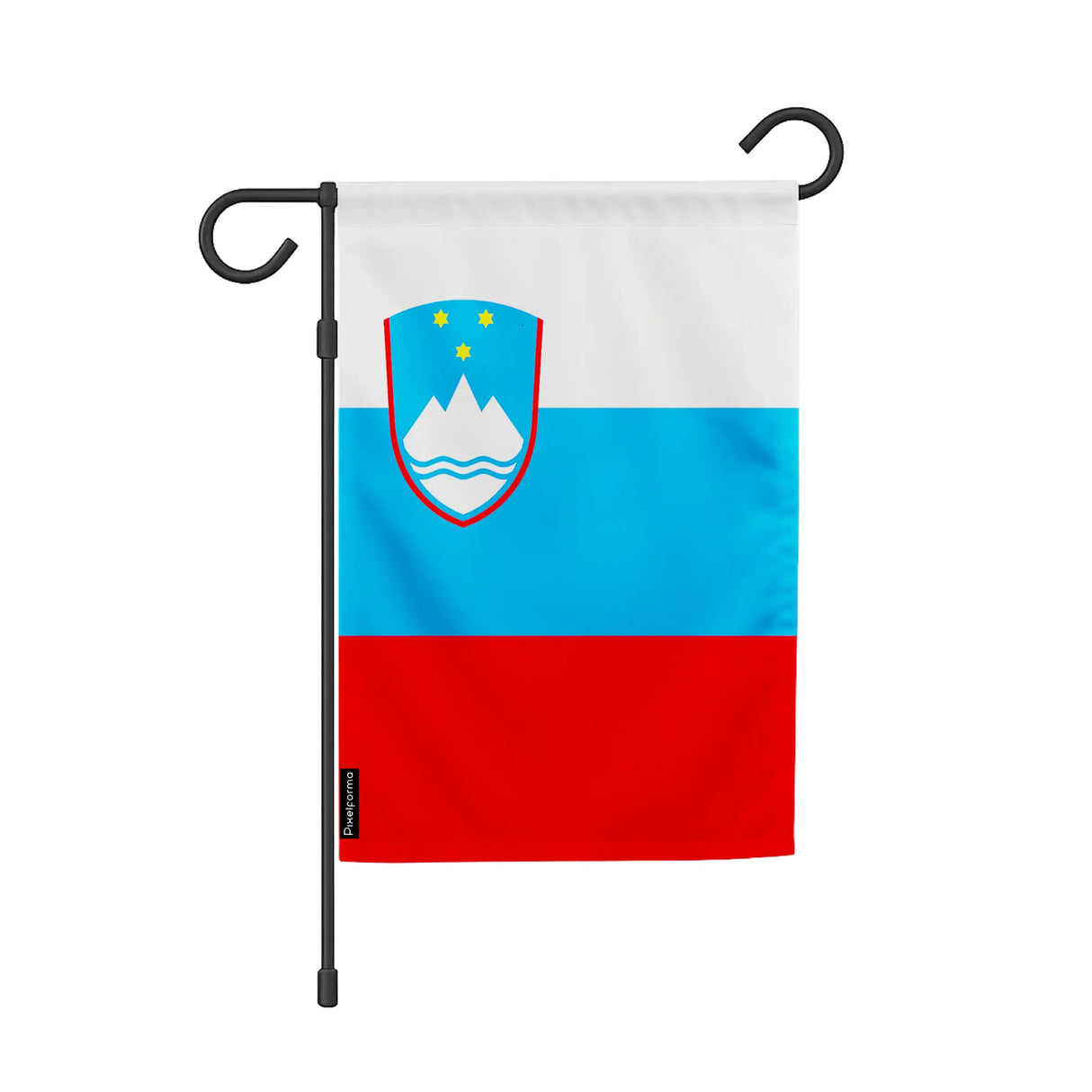 Drapeau de jardin slovénie polyester excellente durabilité