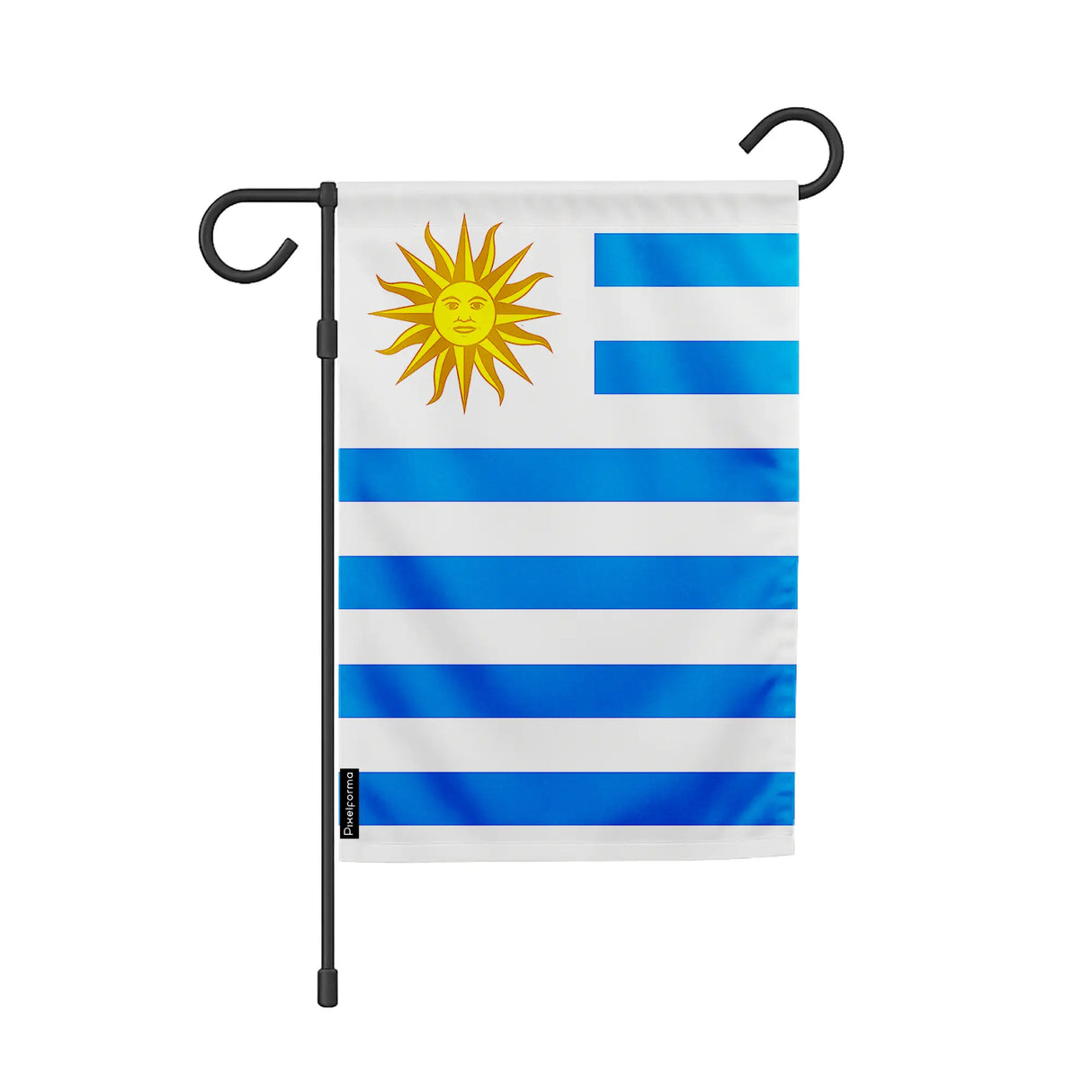 Drapeau de jardin uruguay polyester horizontal durable