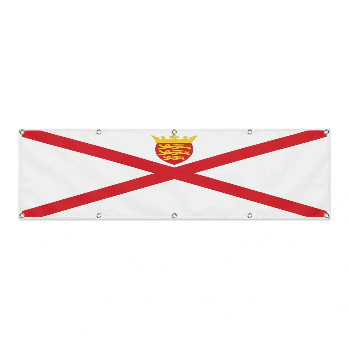 Drapeau de Jersey grand format XL en polyester avec dix œillets