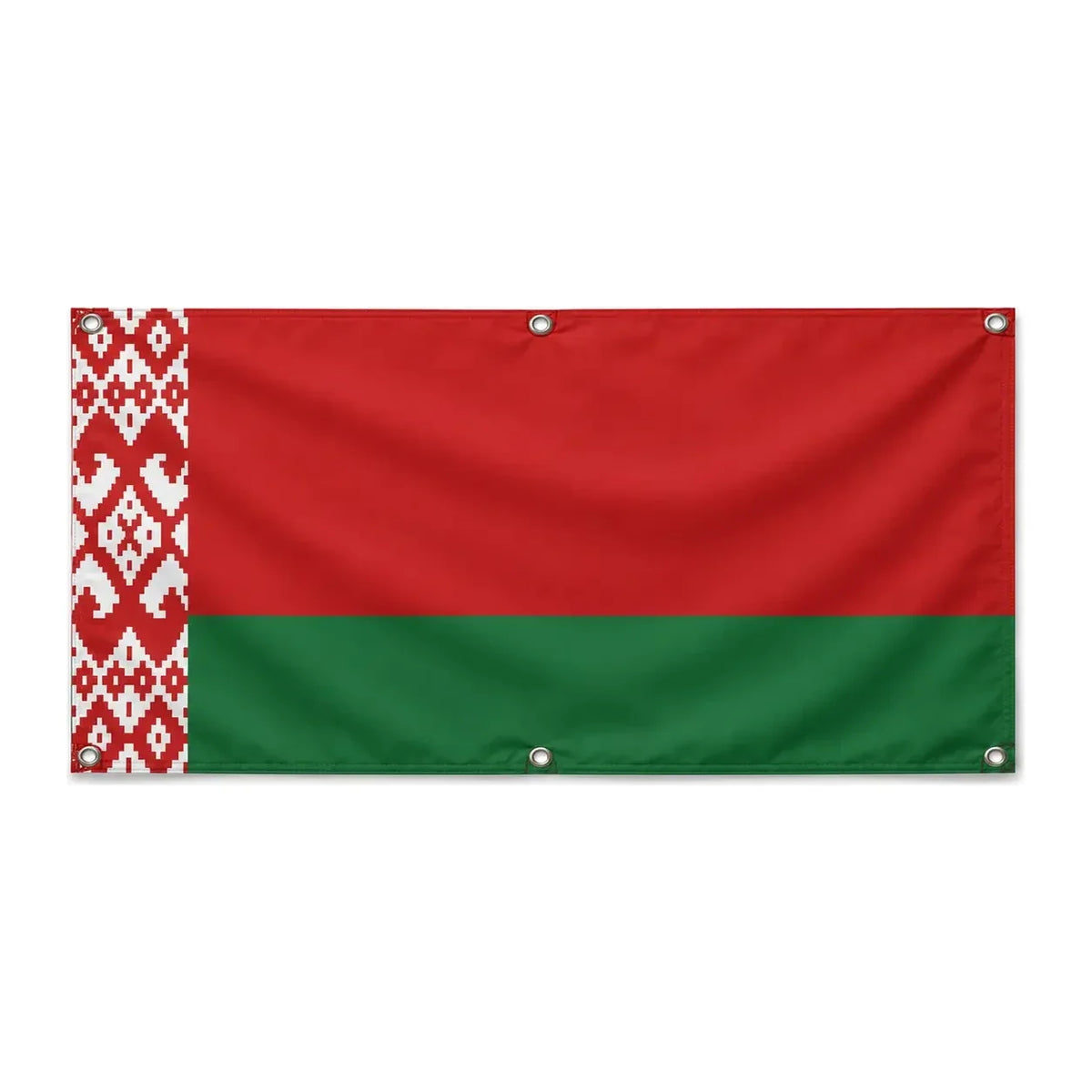 Drapeau biélorussie polyester résistant aux intempéries