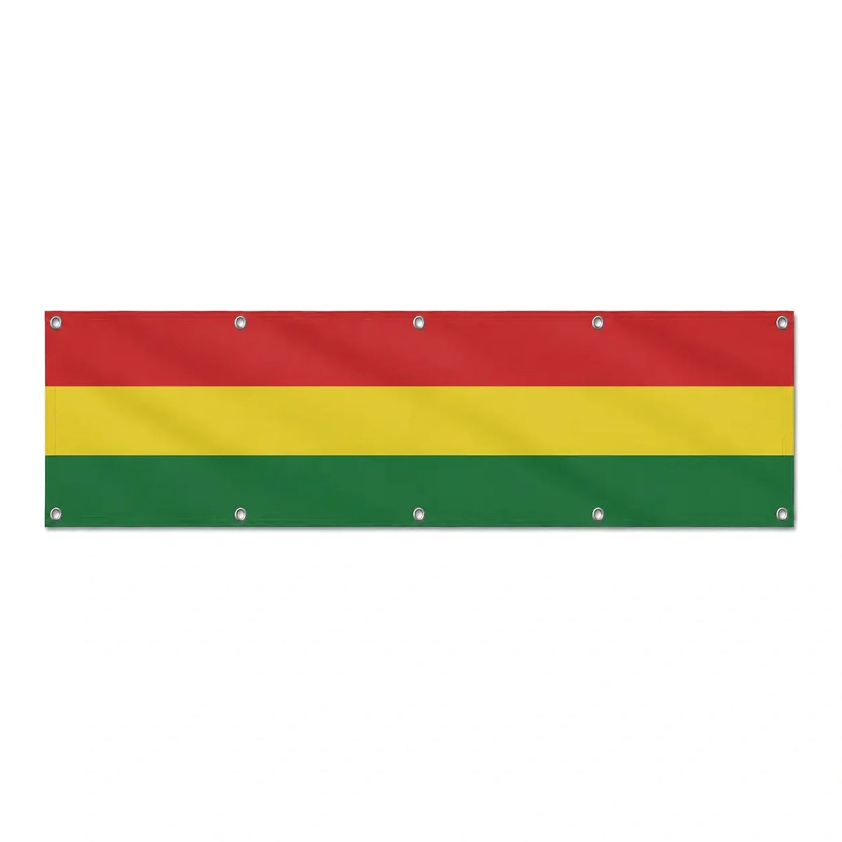 Drapeau de la Bolivie grand format XL en polyester avec dix œillets
