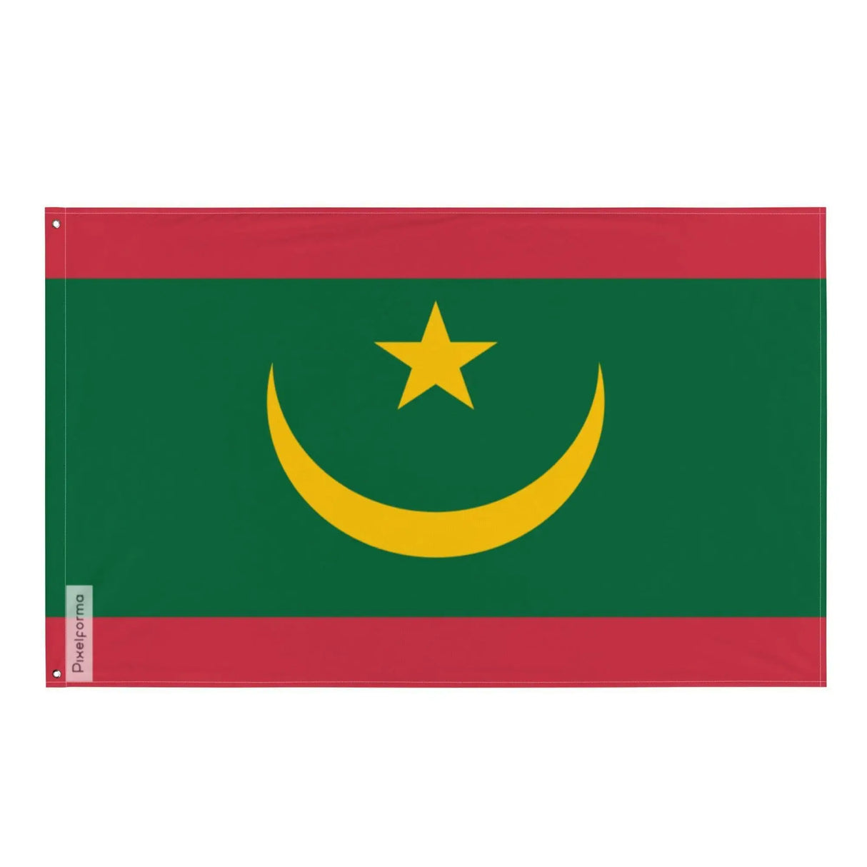 Drapeau de la mauritanie polyester résistant plusieurs modèles