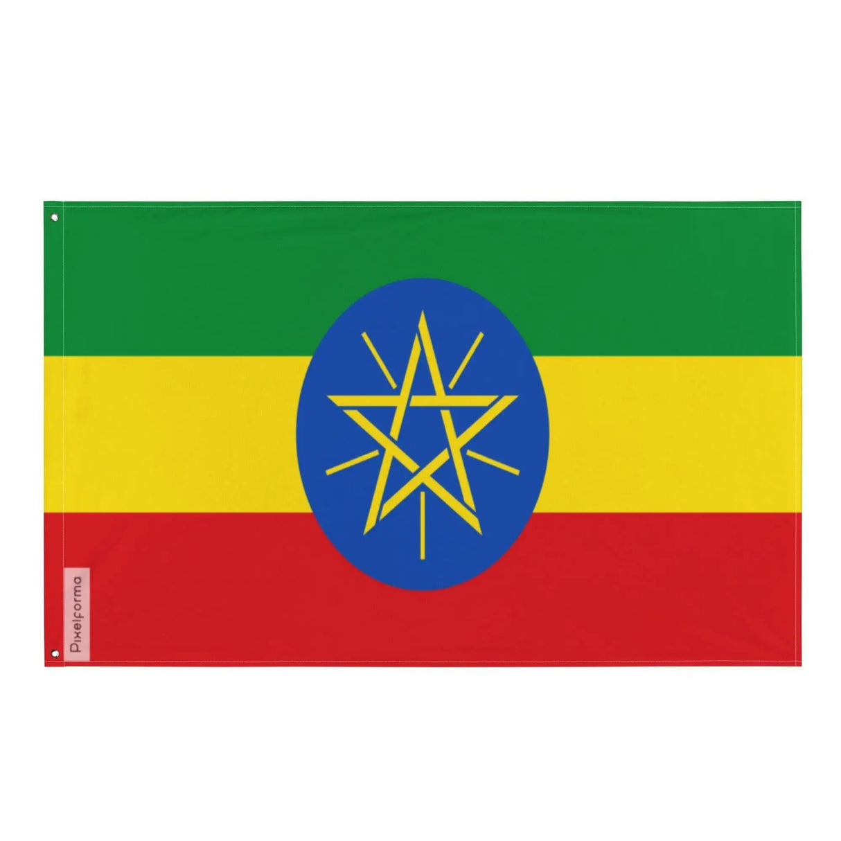 Drapeau de l’éthiopie polyester résistant plusieurs modèles