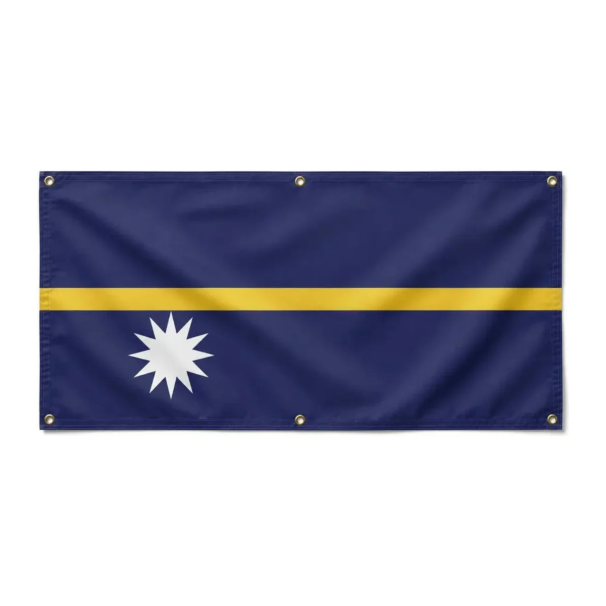 Drapeau nauru polyester résistant aux intempéries