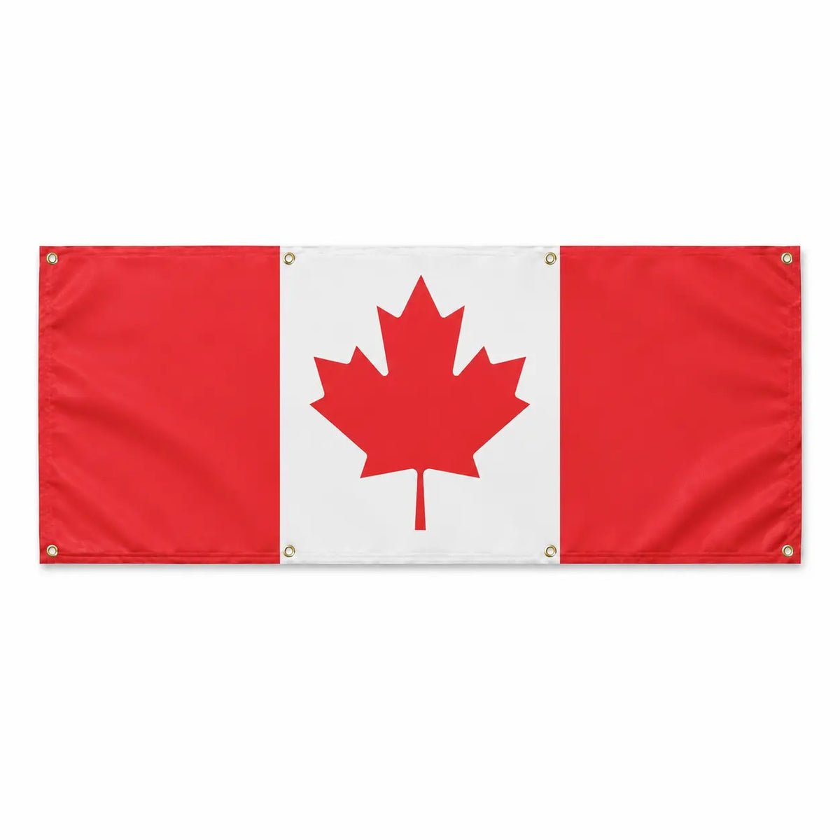 Drapeau canada en polyester résistant avec œillets robustes