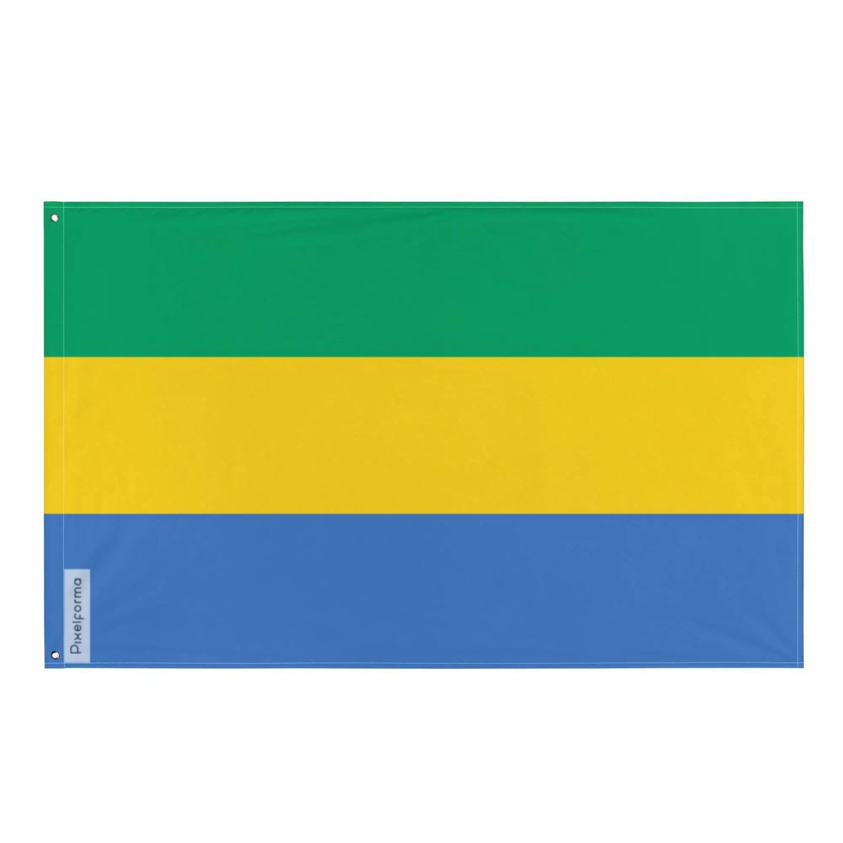 Drapeau du gabon polyester résistant plusieurs modèles