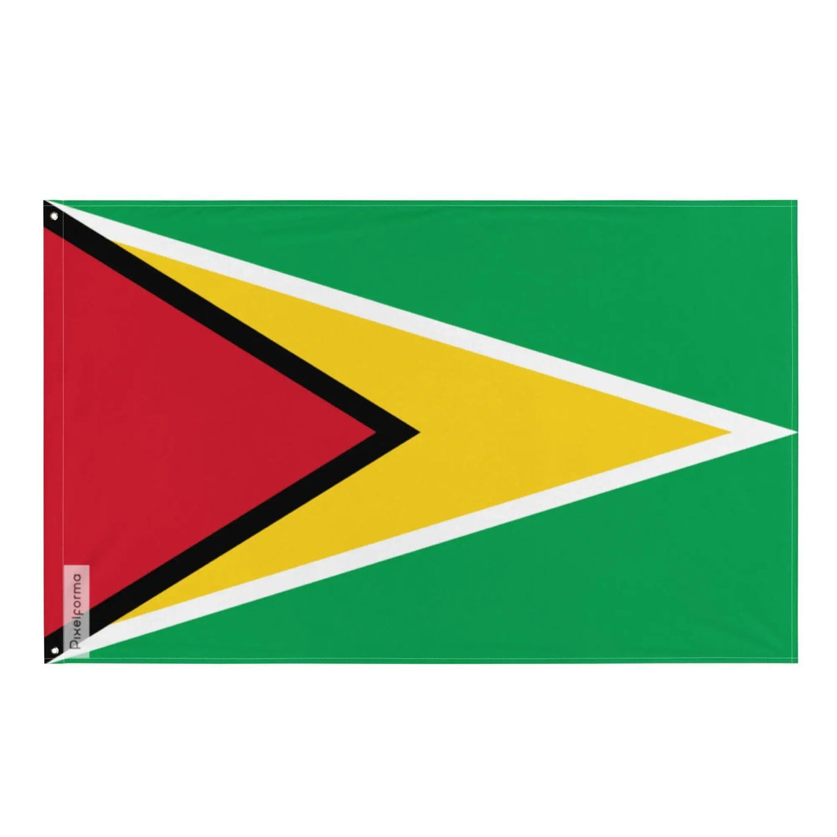 Drapeau du guyana polyester résistant plusieurs modèles