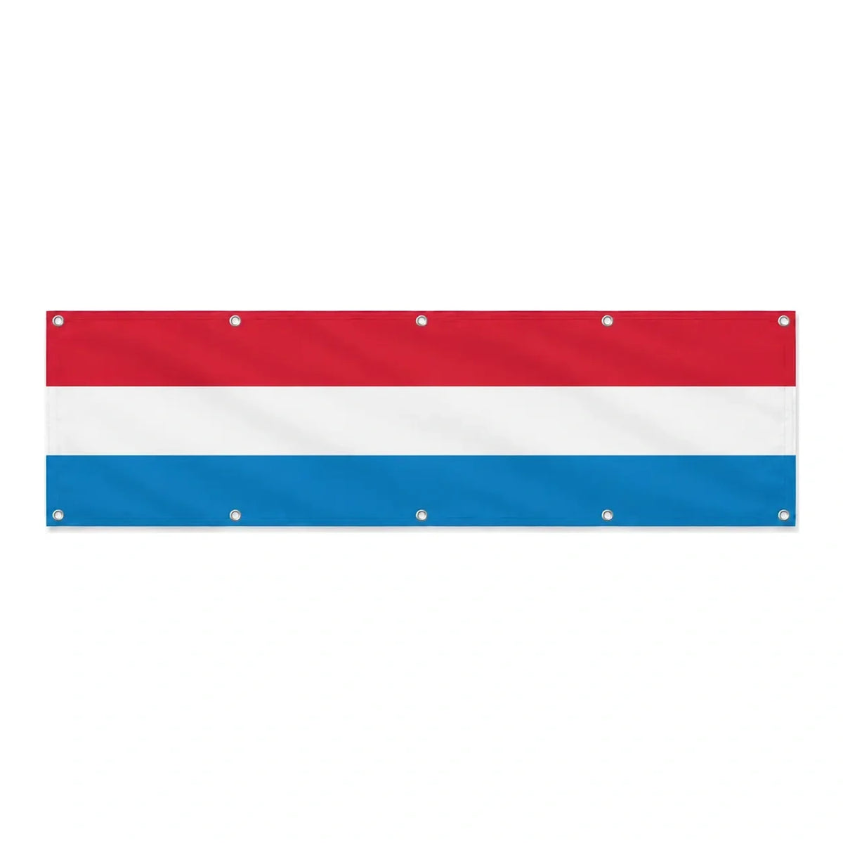 Drapeau du Luxembourg grand format XL en polyester avec dix œillets