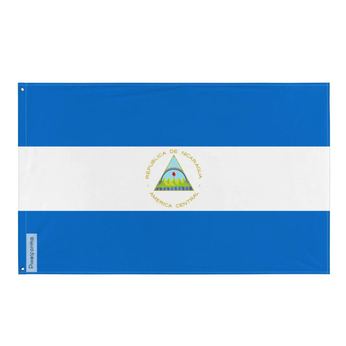 Drapeau du nicaragua polyester résistant plusieurs modèles