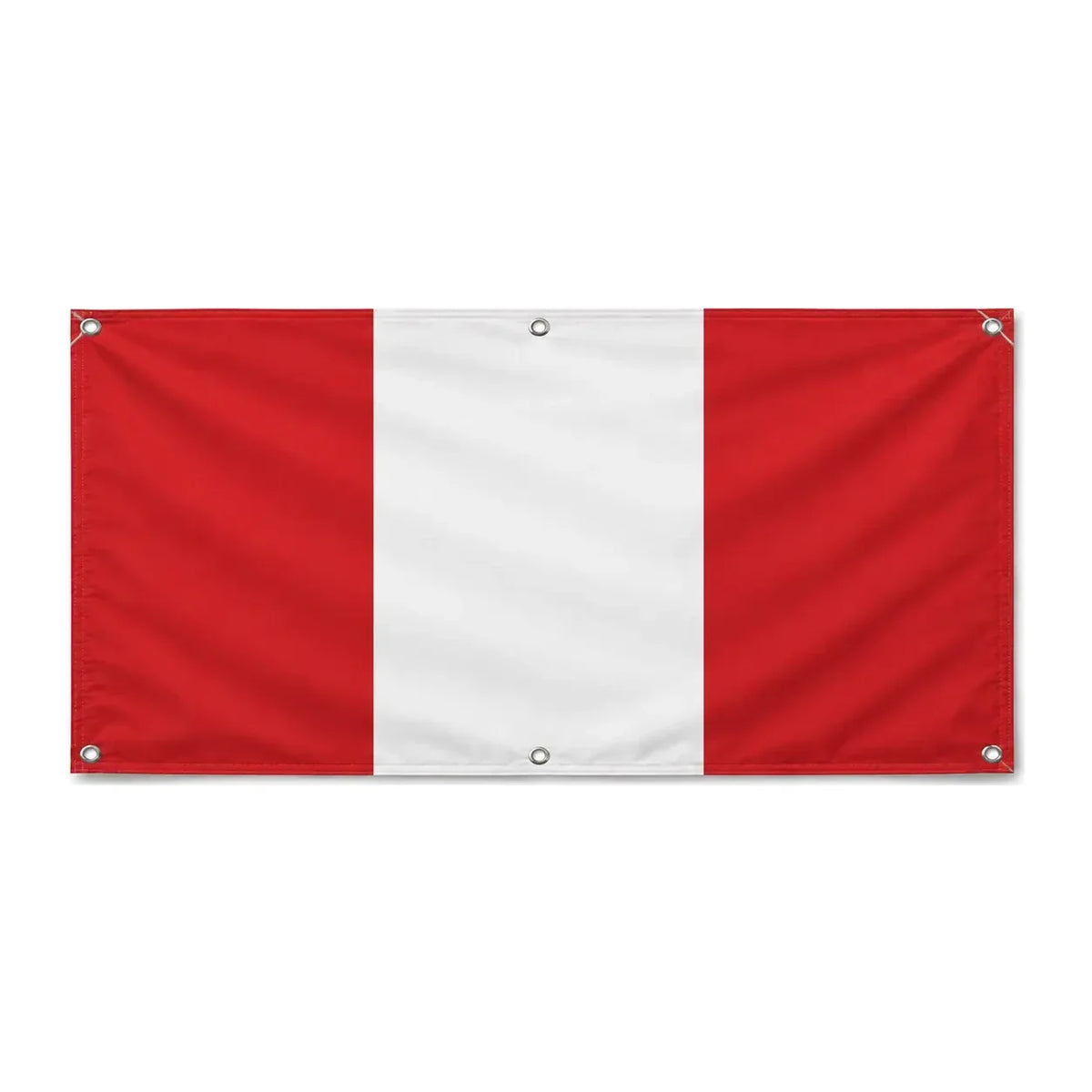 Drapeau pérou polyester résistant aux intempéries