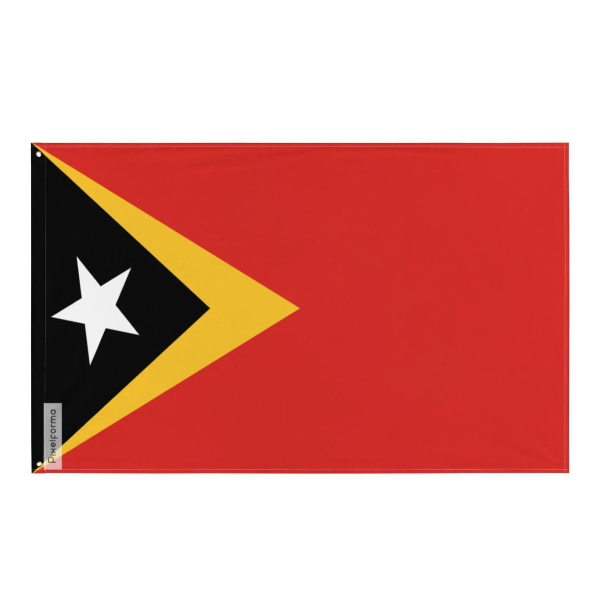 Drapeau du timor oriental polyester résistant plusieurs modèles