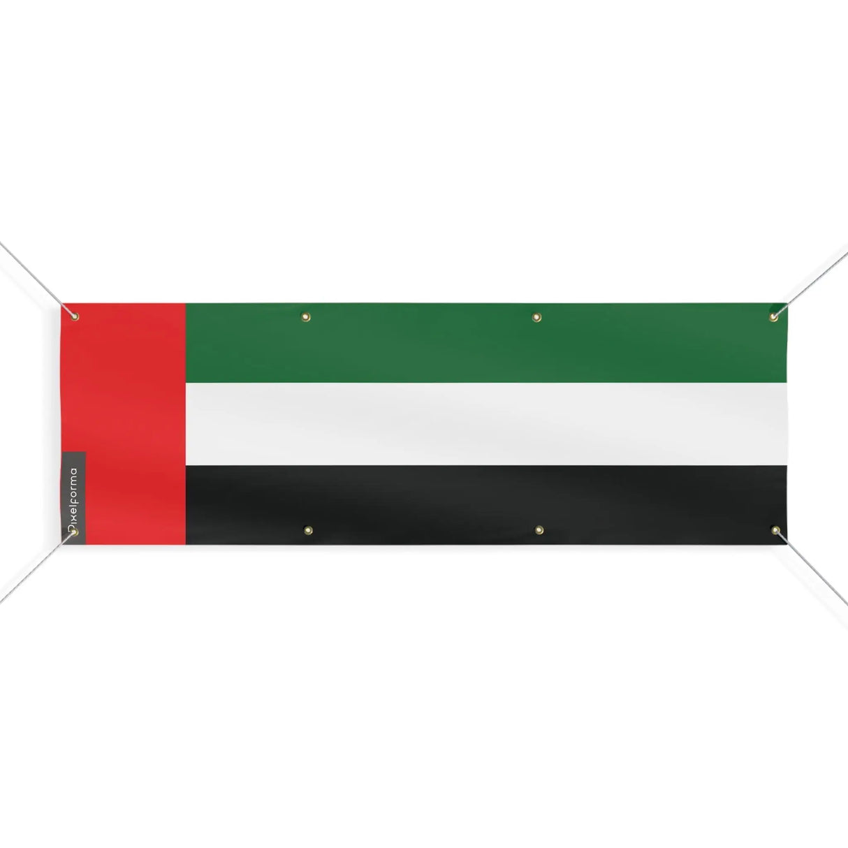 Drapeau émirats arabes unis polyester résistant aux intempéries