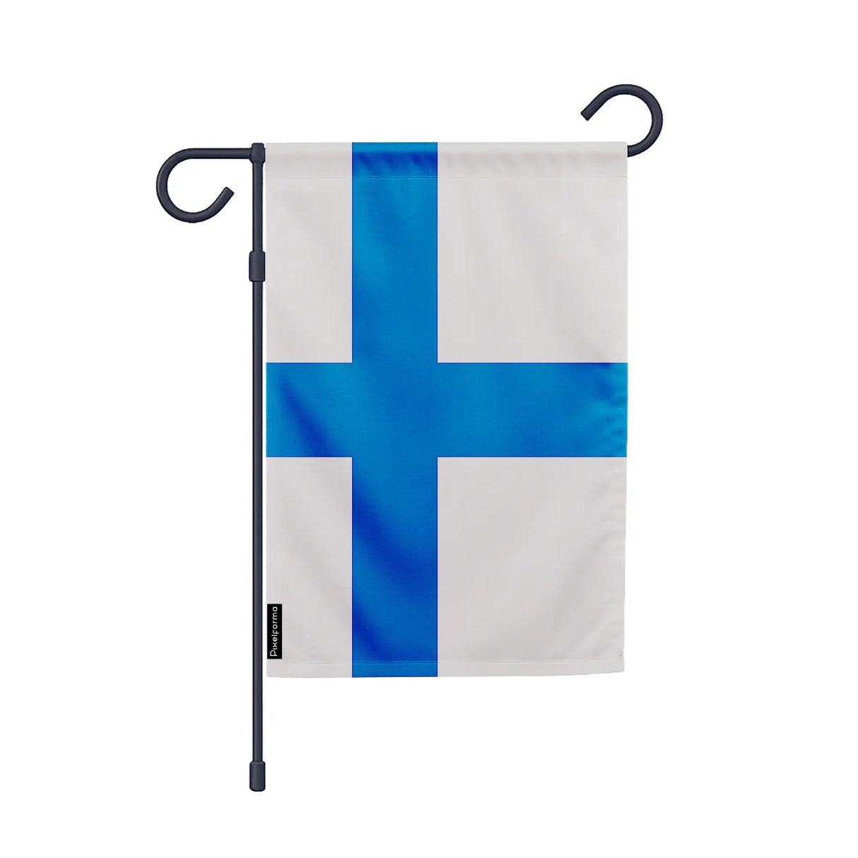 Drapeau finlande de jardin polyester résistant horizontal