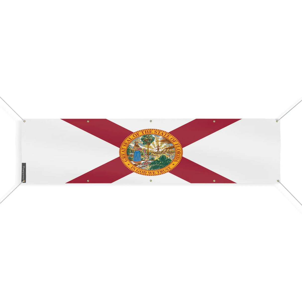 Drapeau floride polyester résistant aux intempéries