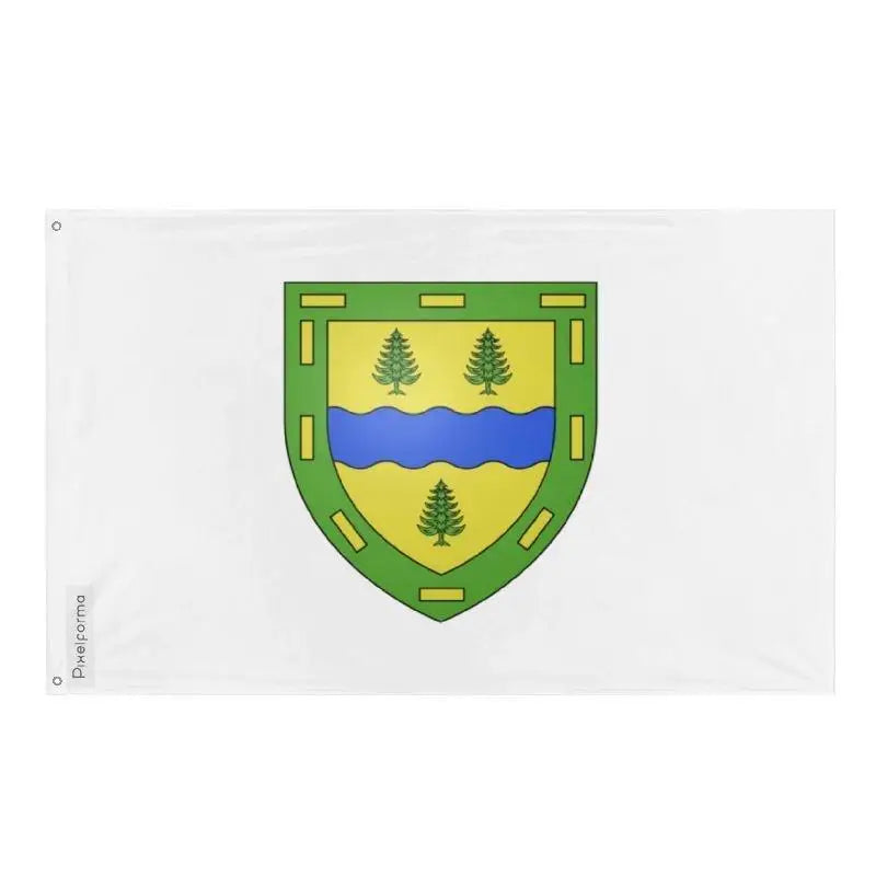 Drapeau gatineau polyester avec œillets à gauche résistant