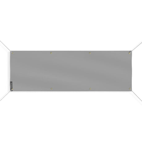 Drapeau gris france polyester résistant aux intempéries