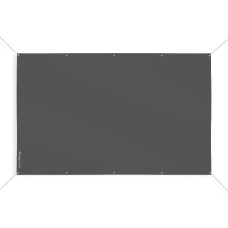 Drapeau gris noir france en polyester résistant intempéries