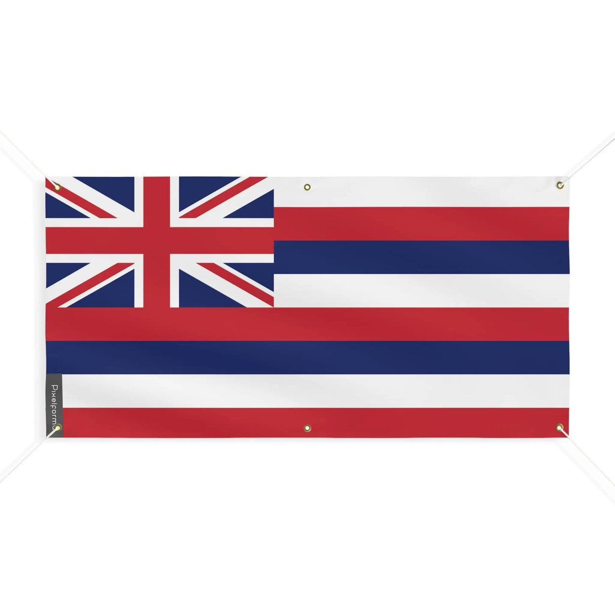 Drapeau hawaï polyester résistant usage extérieur durable
