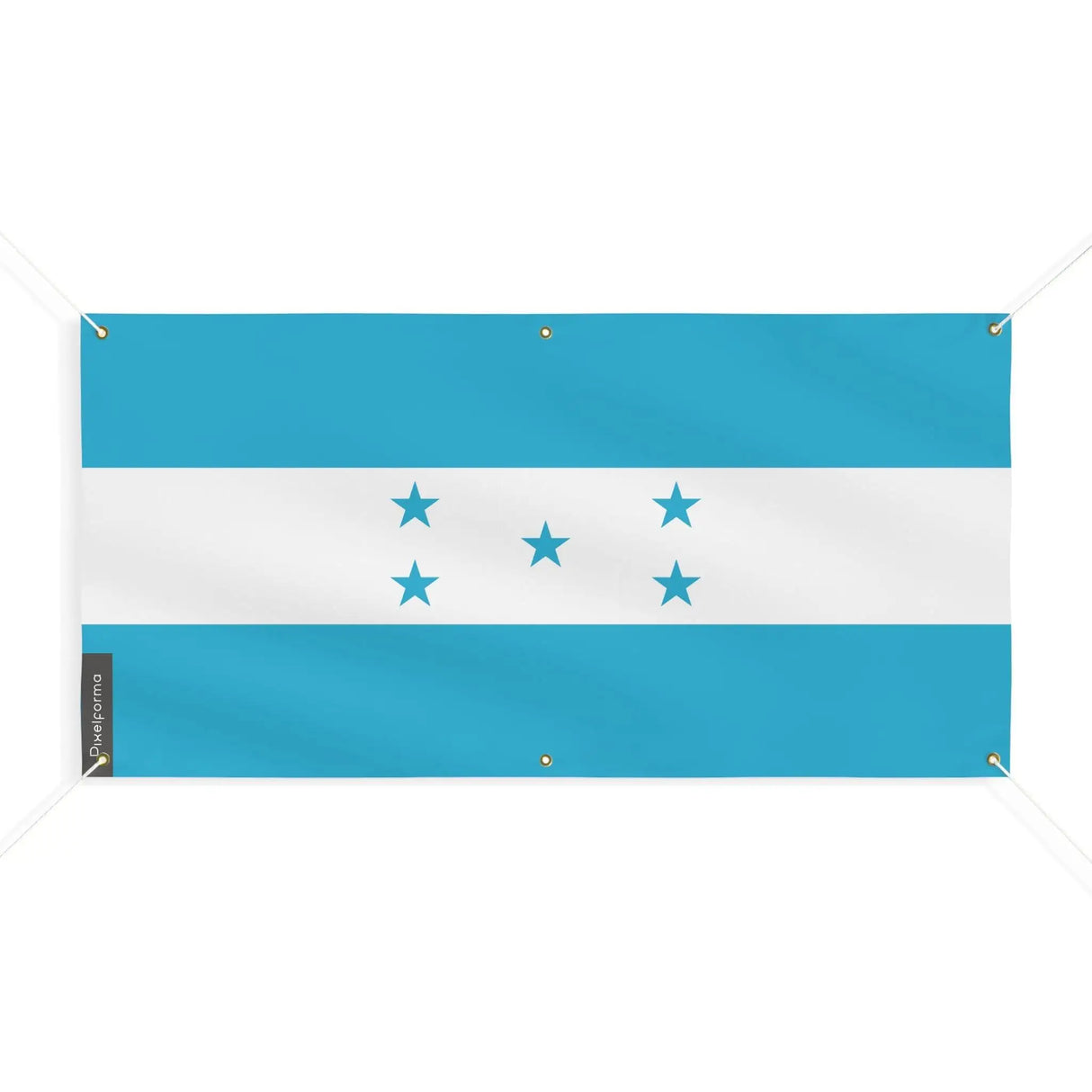 Drapeau honduras polyester résistant avec œillets renforcés