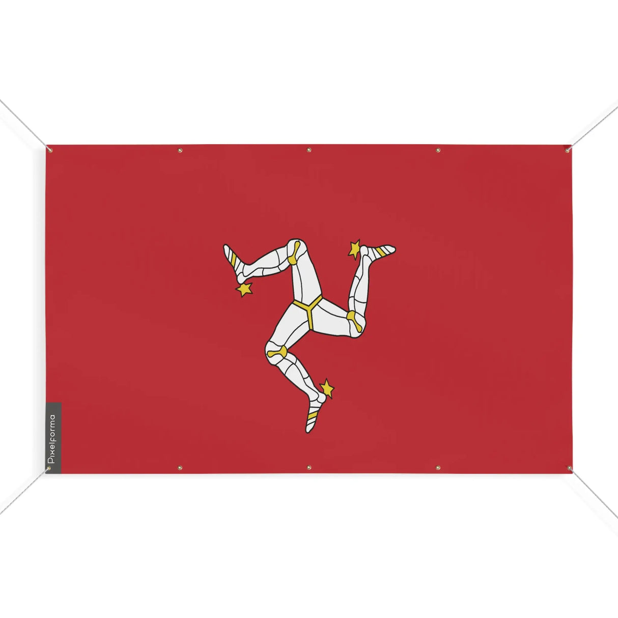 Drapeau île de man polyester résistant multi-usages