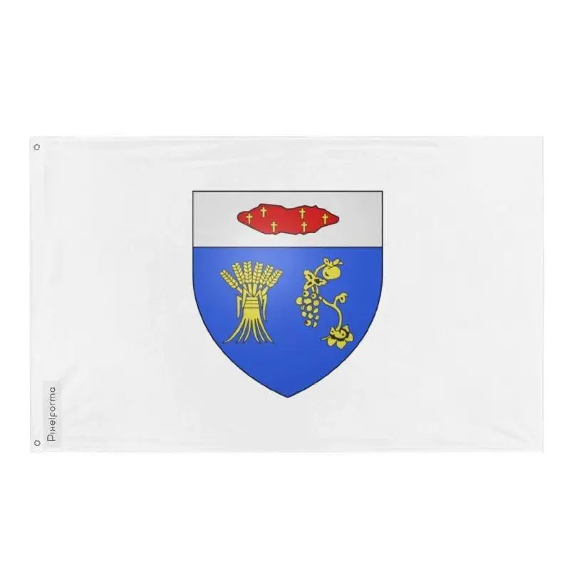 Drapeau île-d’orléans polyester résistant œillets à gauche