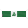 Drapeau île norfolk polyester résistant aux intempéries