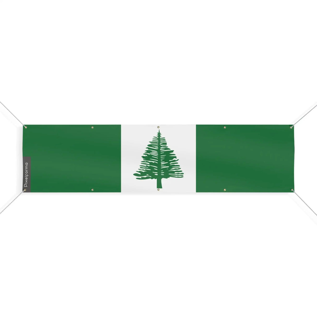 Drapeau île norfolk polyester résistant aux intempéries