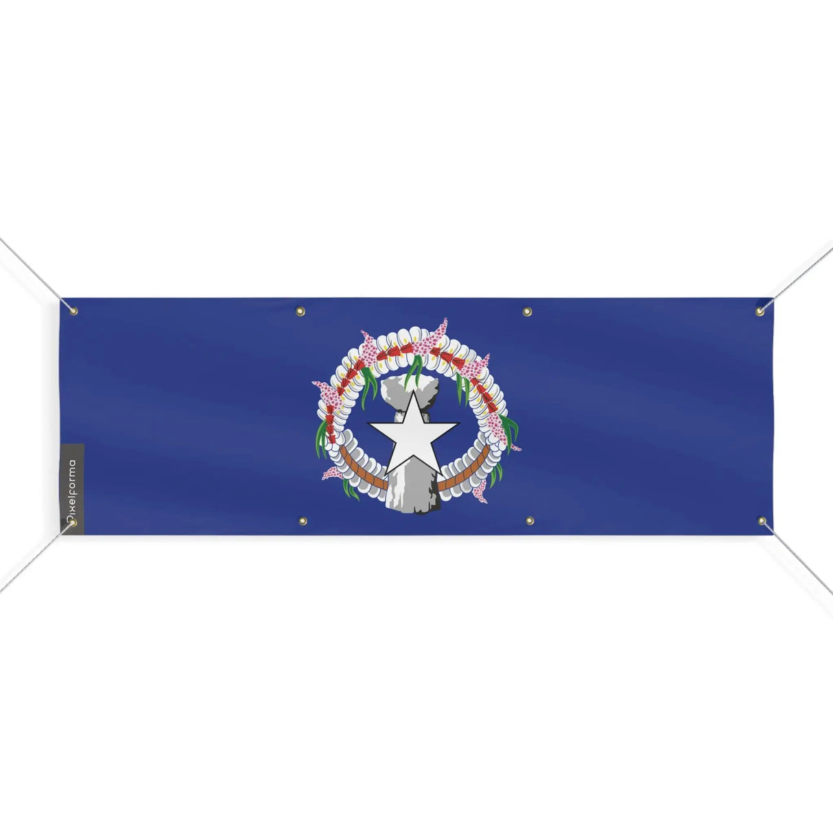 Drapeau îles mariannes du nord polyester résistant intempéries