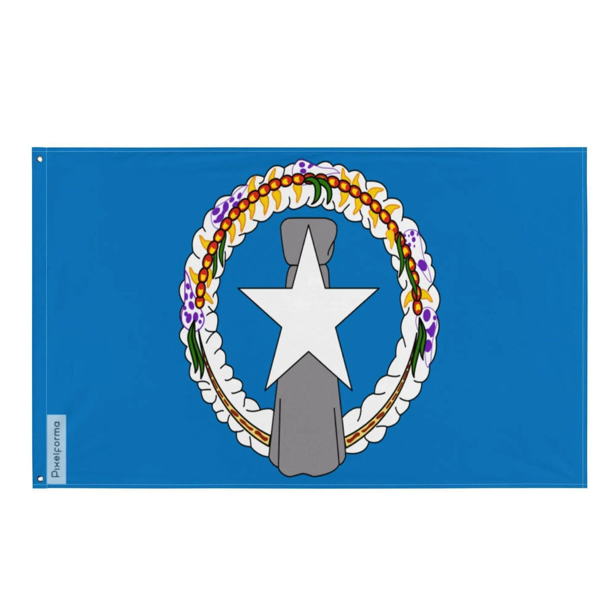 Drapeau îles mariannes nord polyester résistant plusieurs modèles