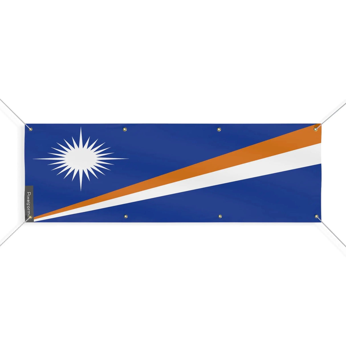 Drapeau îles marshall polyester résistant aux intempéries