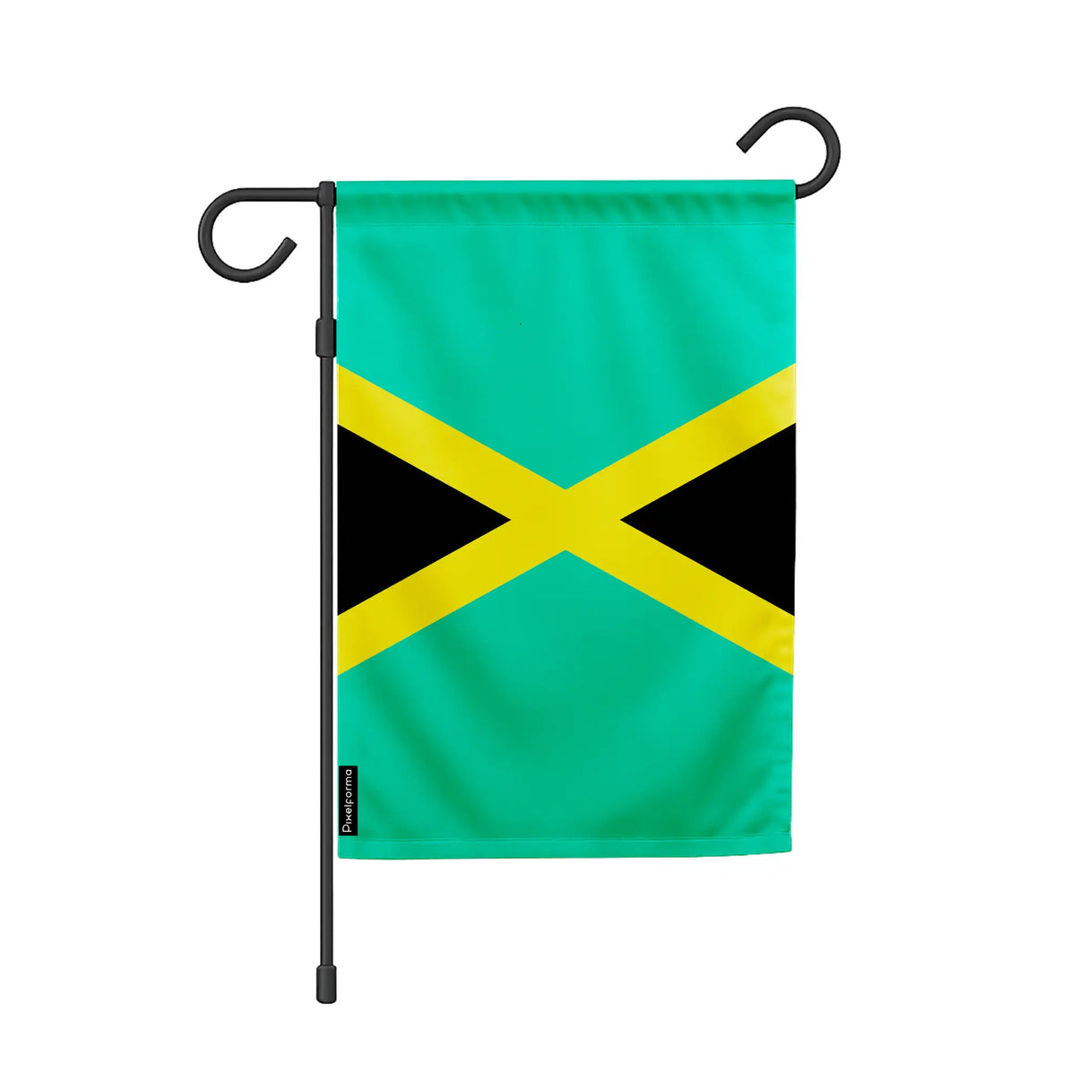 Drapeau jamaïque en polyester résistant aux intempéries