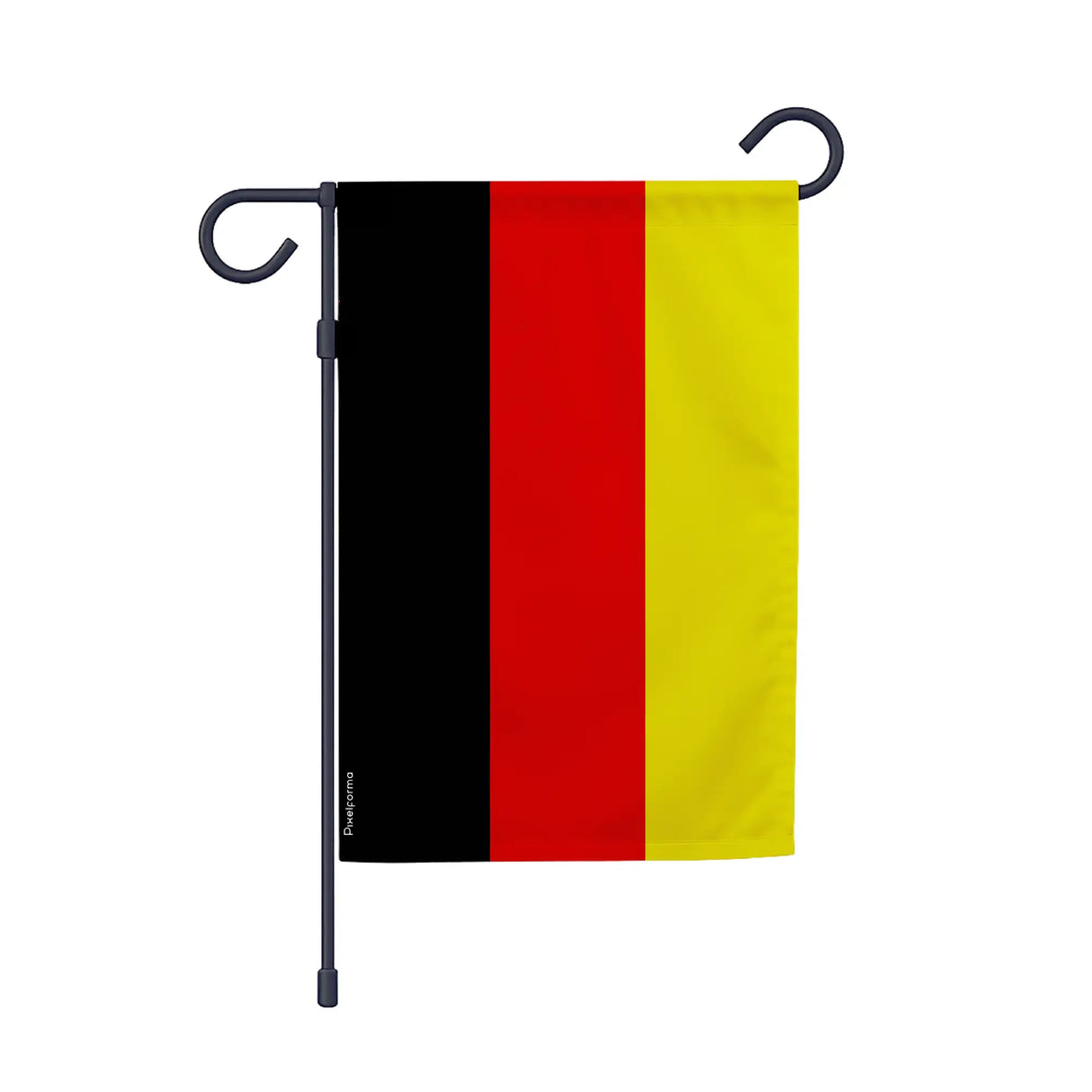 Drapeau jardin allemagne polyester résistant format vertical
