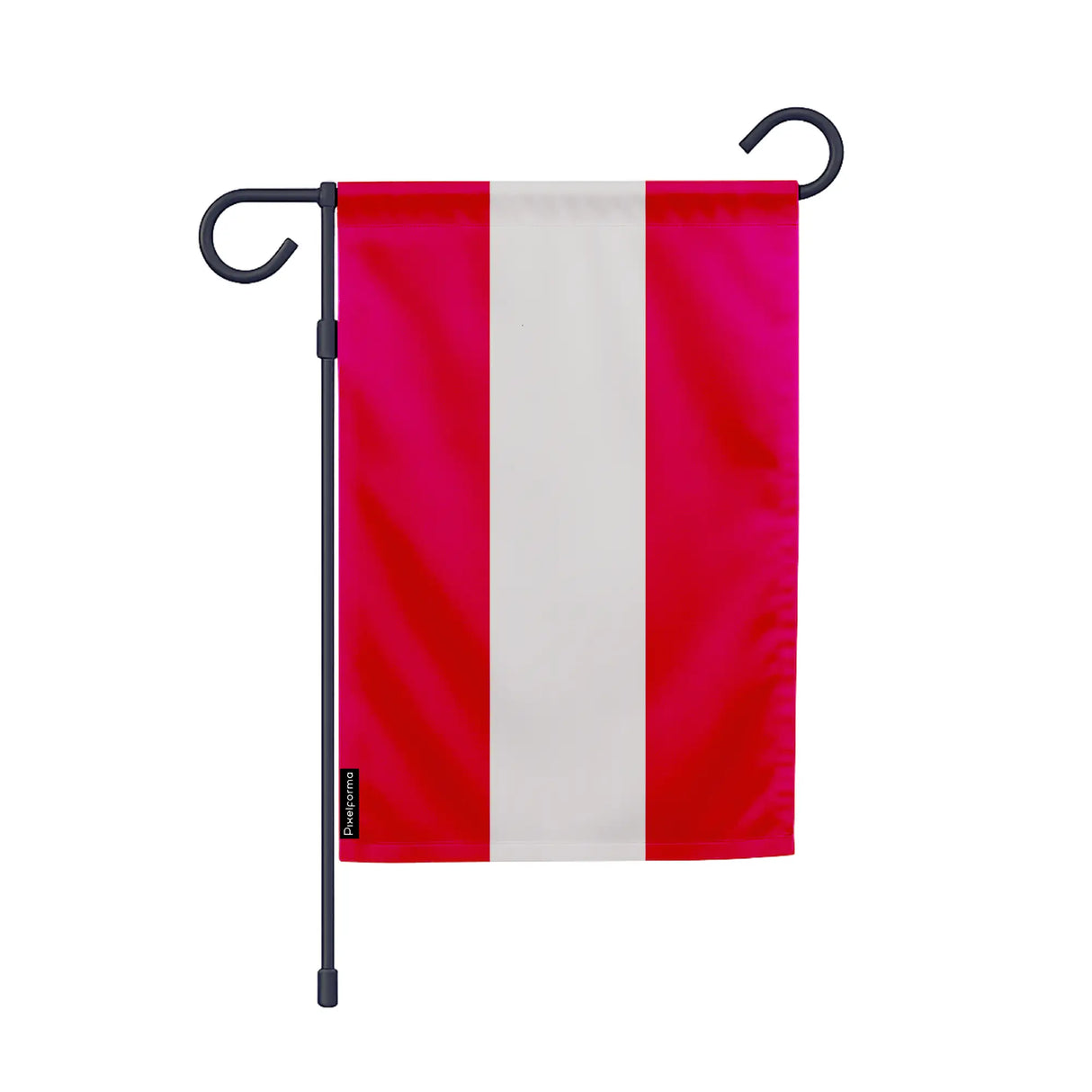 Drapeau jardin autriche polyester résistant vertical